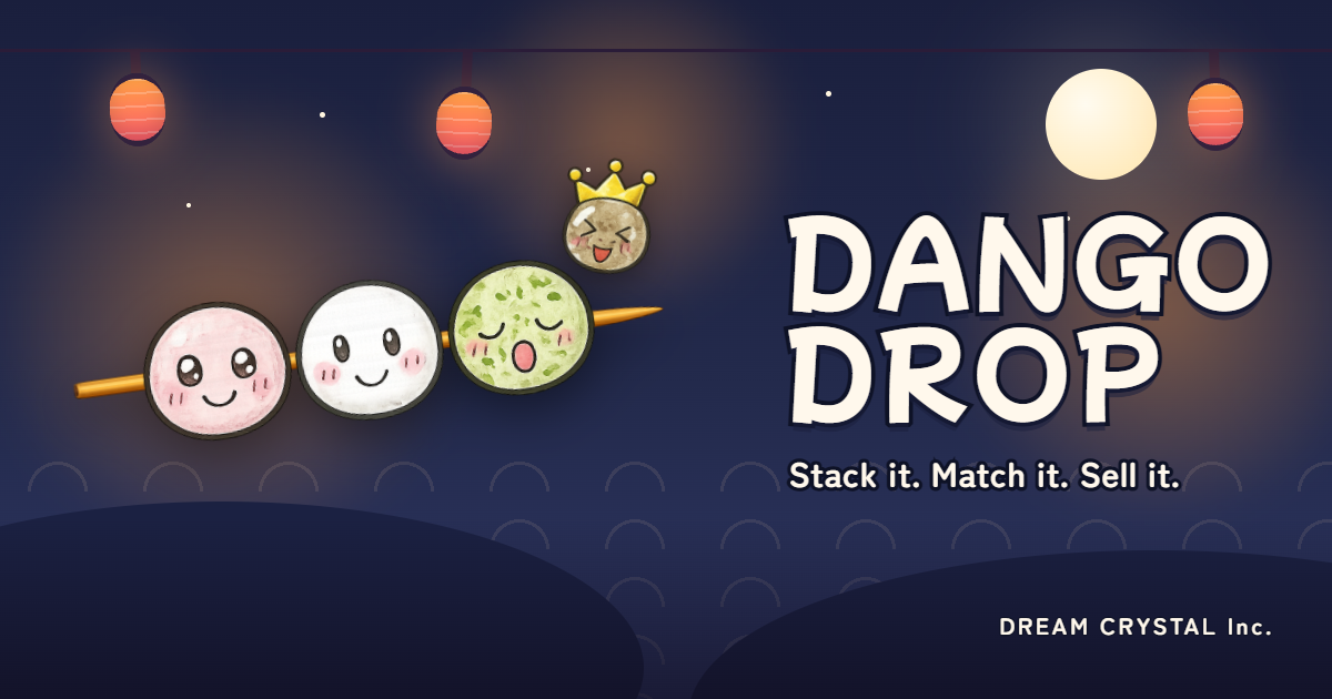Dango Drop — a Japanese-style falling puzzle game